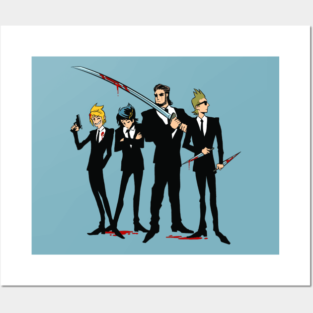 Chocobros in Black Wall Art by Joanna Estep